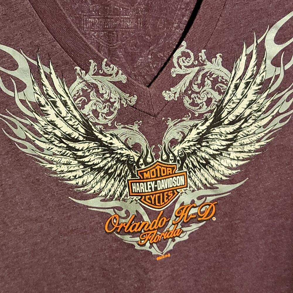 Harley Davidson Orlando FL t-shirt Med - Picture 2 of 4